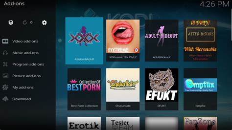 kodi add on porn|Best Adult Addons for Kodi: Setup and。